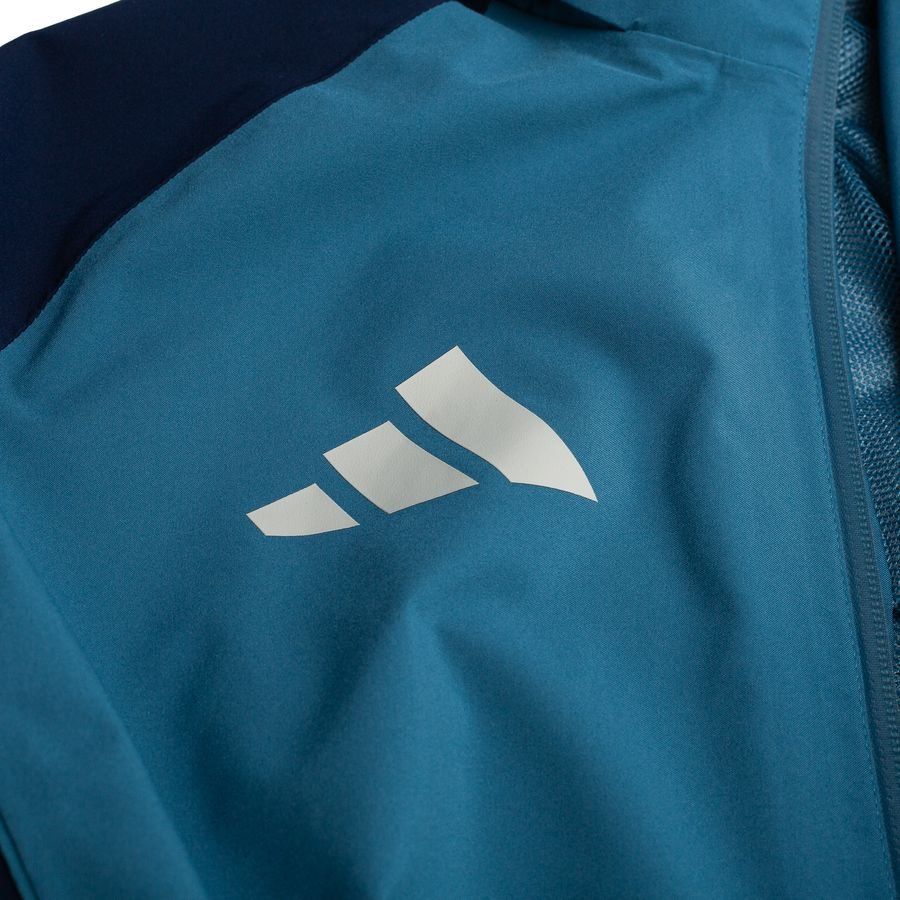 Arsenal Rain Jacket Tiro 25 - Blackened Blue/Night Indigo - Men's-SoccerKits Hub | Buy Soccer Jerseys Online